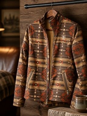 Ariat Women's Aztec Pattern Jacket